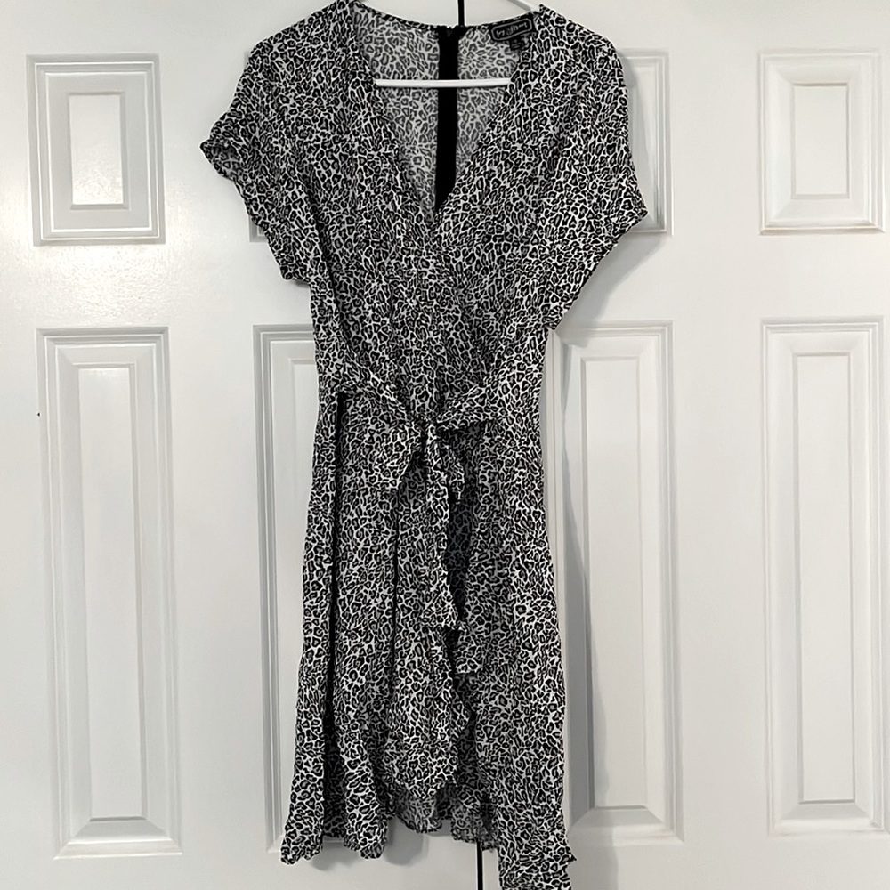 Leopard print dress